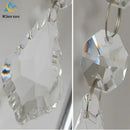 Modern crystal led feather floor lamp living room light