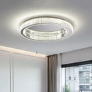 Modern crystal round ceiling lamp living room lighting