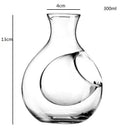 Modern crystal sake ice jug – dining room glass beverage carafe