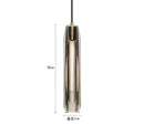 Modern crystal tulip chandelier bedroom glass pendant light