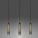 Modern crystal tulip chandelier bedroom glass pendant light