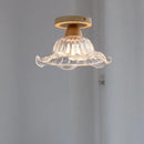 Modern crystal wood led ceiling lamp bedroom teardrop chandelier