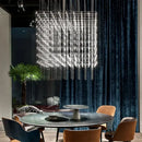 Modern cube led chandelier for luxury dining room and office