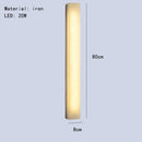 Modern cuboid marble led wall lamp bedroom dimmable lighting