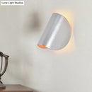 DecorBites™ Modern Metal Wall Sconce Light for Bedroom - Foldable Design, 1-Light, Black/Grey/Silver