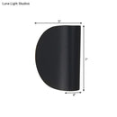 DecorBites™ Modern Metal Wall Sconce Light for Bedroom - Foldable Design, 1-Light, Black/Grey/Silver