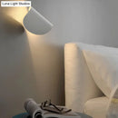 DecorBites™ Modern Metal Wall Sconce Light for Bedroom - Foldable Design, 1-Light, Black/Grey/Silver