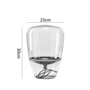 Modern cylindrical decorbites glass table lamps bedroom led lighting