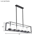 Modern dark bronze classic black island pendant light dining room