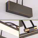 Modern dark bronze led wall light bathroom vanity fixture