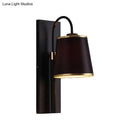 DecorBites™ Modern Metal Wall Lamp with Conical Shade - Wall Mounted Light Fixture for Living Room