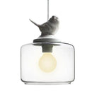 Modern decorbites bird led glass chandelier dining room light