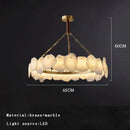 Modern decorbites brass marble ceiling chandelier dining room light