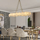Modern decorbites brass marble ceiling chandelier dining room light