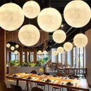 Modern decorbites cream moon led pendant chandelier for living room