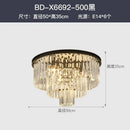 Modern decorbites crystal gold led chandelier for living room