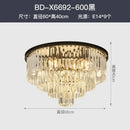 Modern decorbites crystal gold led chandelier for living room