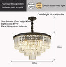 Modern decorbites crystal gold led chandelier for living room