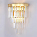 Modern decorbites crystal gold led chandelier for living room