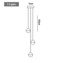 Modern decorbites crystal led chandelier living room pendant light