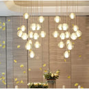 Modern decorbites crystal led chandelier living room pendant light