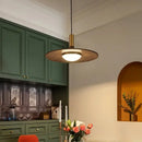 Modern decorbites flying saucer solid wood chandelier bedroom light