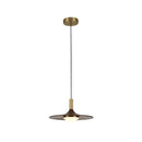 Modern decorbites flying saucer solid wood chandelier bedroom light