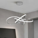 Modern decorbites gold ring led chandelier for dining room lighting
