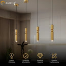 Modern decorbites golden led chandelier for dining room