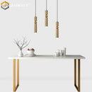 Modern decorbites golden led chandelier for dining room