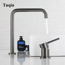 Modern decorbites gun grey rotating faucet kitchen sink tap