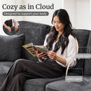 Modern Deep Seat Loveseat Couch for Comfortable Living