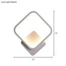 Modern diamond white led wall lamp bedroom sconce light