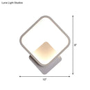 Modern diamond white led wall lamp bedroom sconce light