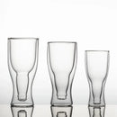 Modern double wall mug beer and wine glass dining room set