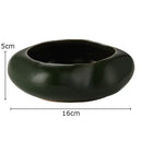 Modern earthy lotus seedpod ceramic incense burner living room decor