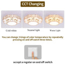 Modern elegant crystal led chandelier – living room ceiling lamp
