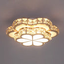 Modern elegant crystal led chandelier – living room ceiling lamp