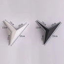 Modern elegant triangular led wall lamp for bedroom study