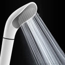 Modern elegant white abs shower head bathroom sprayer