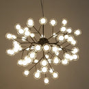 Modern firefly glass round ball chandelier dining room lighting