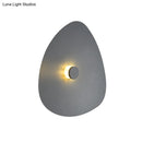 DecorBites™ Modern Flaky Sconce Light: 7"/9"/11" Acrylic LED Wall Mounted Fixture in Grey/White