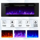 Modern Flames Ambiance 60-Inch Built-In Electric Fireplace With LED Flame Technology [AL60CLX2-G] (SAK12890)