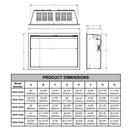 Modern Flames Orion Traditional 36-Inch Heliovision Electric Fireplace [OR36-TRAD] (SAK91024)