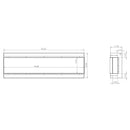 Modern Flames Redstone 42-Inch Built-In Traditional Electric Fireplace [RS-4229] (SAK97326)