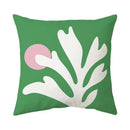 Modern floral butterfly pillowcase living room botanical decor
