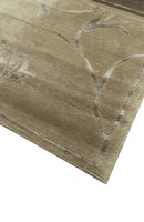 Modern Floral Style Multicolor 4x6 Hand Knotted Wool Area Rug