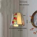 Modern flower white & amber clear glass led pendant light dining room