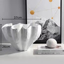 DecorBites™ Black Resin Bud Vase Modern Room Decor Flowers Arrangement Desk Vase