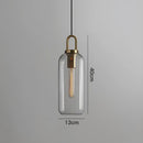Modern frosted gray glass ball pendant light dining room set